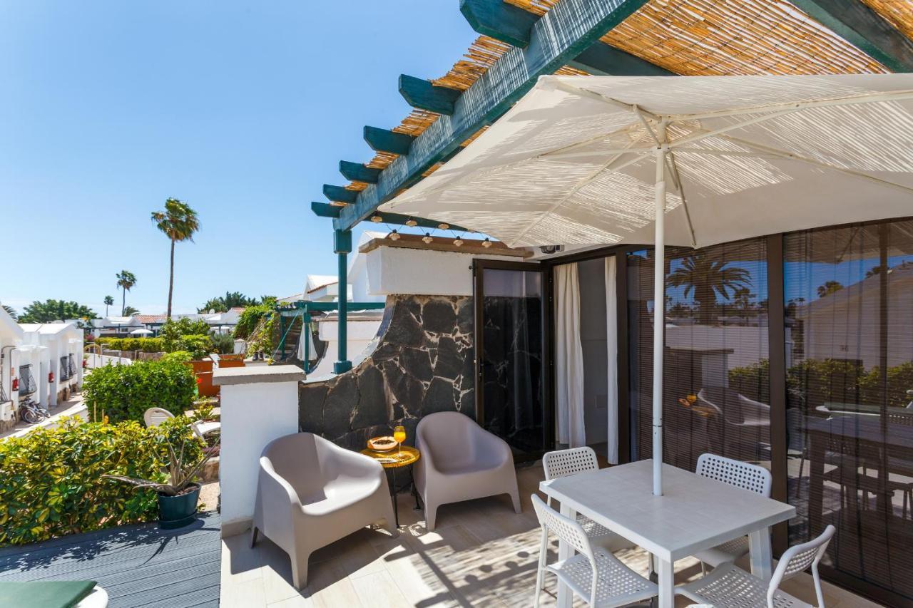 Relaxing Retreat In Maspalomas Lago - Fully Renovated Bungalow Apartment Exterior photo